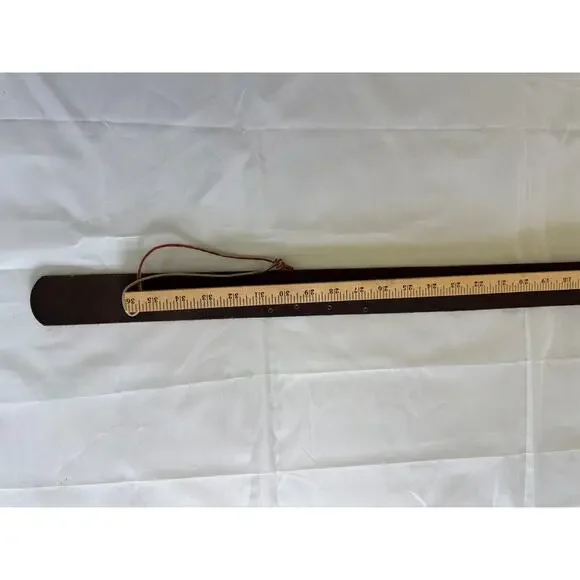 Vintage Ed Hardy M Unisex Handmade Genuine Leather 7829 Melrose - Picture 8 of 8